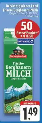 Edeka Berchtesgadener Land Frische Bergbauern-Milch Angebot
