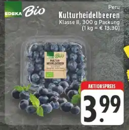Edeka EDEKA Bio Kulturheidelbeeren Angebot