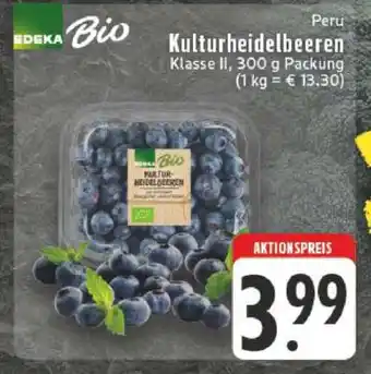 Edeka EDEKA Bio Kulturheidelbeeren Angebot
