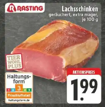 Edeka Rasting Lachsschinken Angebot