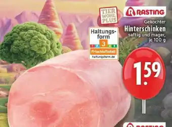 Edeka Rasting Gekochter Hinterschinken Angebot