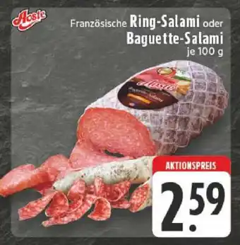 Edeka Französische Ring-Salami oder Baguette-Salami Angebot