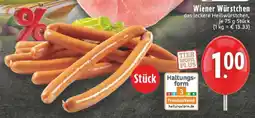 Edeka Wiener Würstchen Angebot