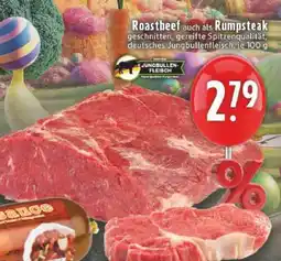 Edeka Roastbeef als Rumpsteak Angebot