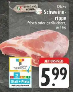 Edeka Dicke Schweinerippe Angebot