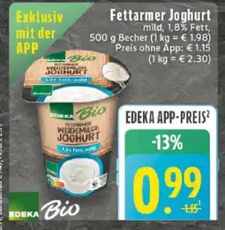 Edeka Fettarmer Joghurt Angebot