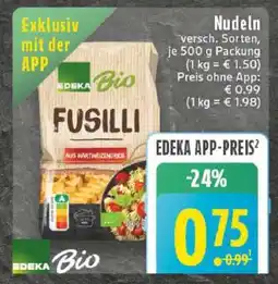Edeka EDEKA Bio Fusilli Angebot