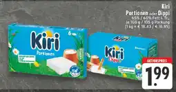 Edeka Kiri Portionen oder Dippi Angebot