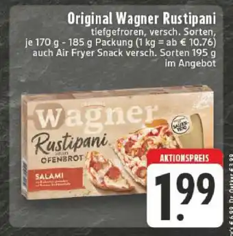 Edeka ORIGINAL WAGNER Rustipani Angebot