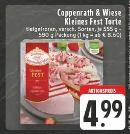 Edeka Coppenrath & Wiese Kleines Fest Torte Angebot