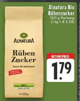 Edeka Alnatura Bio Rübenzucker Angebot