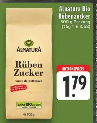 Edeka Alnatura Bio Rübenzucker Angebot