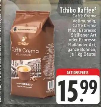 Edeka TCHIBO Kaffee Angebot