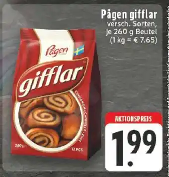 Edeka Pågen gifflar Angebot