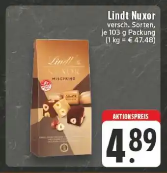 Edeka LINDT Nuxor Angebot