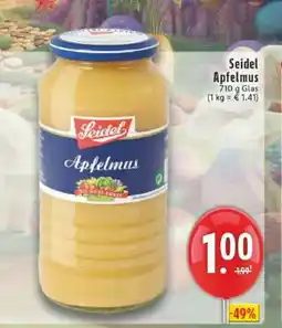 Edeka Seidel Apfelmus Angebot