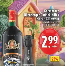 Edeka Gerstacker Nürnberger Christkindles-Markt-Glühwein Angebot