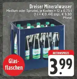 Edeka Dreiser Mineralwasser Angebot
