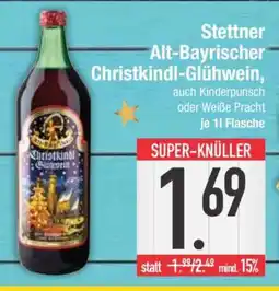 Edeka Stettner Alt-Bayrischer Christkindl-Glühwein Angebot