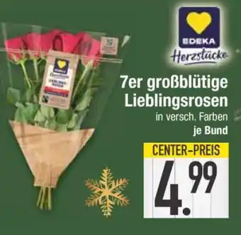 Edeka 7er großblütige Lieblingsrosen Angebot