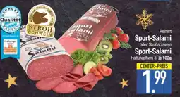 Edeka Reinert Sport-Salami oder Strohschewein Sport-Salami Angebot