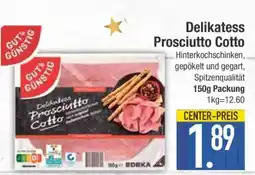 Edeka Delikatess Prosciutto Cotto Angebot