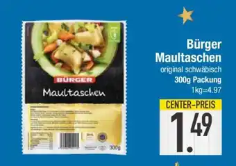 Edeka BÜRGER Maultaschen Angebot