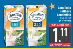 Edeka LANDLIEBE Haltbare Landmilch Angebot