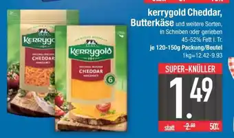 Edeka Kerrygold Cheddar, Butterkäse Angebot