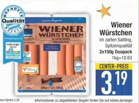 Wiener Wurstchen Angebot