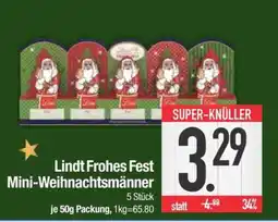 Edeka Lindt Frohes Fest Mini-Weihnachtsmänner Angebot