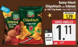 Edeka funny-frisch Chipsfrisch oder Intense Angebot