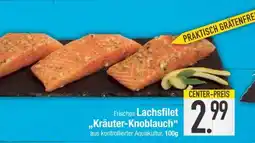 Edeka Frisches Lachsfilet „Kräuter-Knoblauch“ Angebot