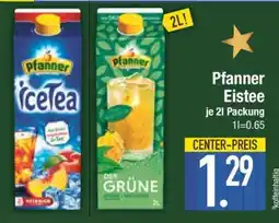 Edeka Pfanner Eistee Angebot