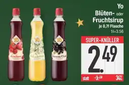 Edeka Yo Blüten- oder Fruchtsirup Angebot