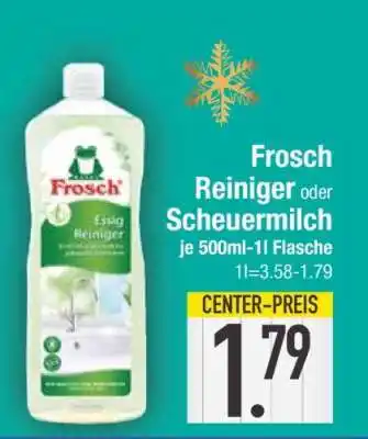 Edeka Frosch Reiniger oder Scheuermilch Angebot