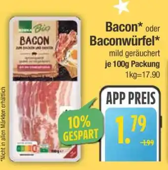 Edeka Bacon oder Baconwürfel Angebot