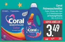 Edeka Coral Feinwaschmittel Angebot