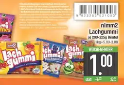 Edeka nimm2 Lachgummi Angebot