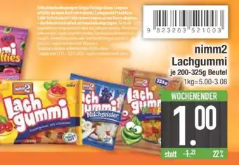 Edeka nimm2 Lachgummi Angebot