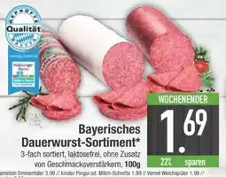 Edeka Bayerisches Dauerwurst-Sortiment Angebot