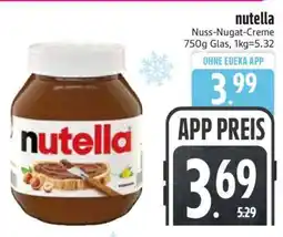 Edeka nutella Angebot