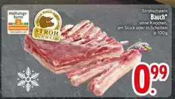 Edeka Strohschwein Bauch Angebot