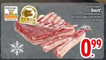Edeka Strohschwein Bauch Angebot