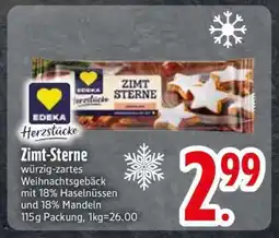 Edeka Zimt-Sterne Angebot