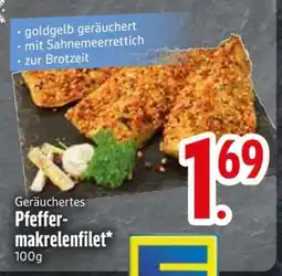 Edeka Geräuchertes Pfeffermakrelenfilet Angebot