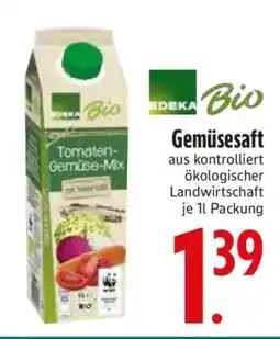 Edeka EDEKA Bio Gemüsesaft Angebot