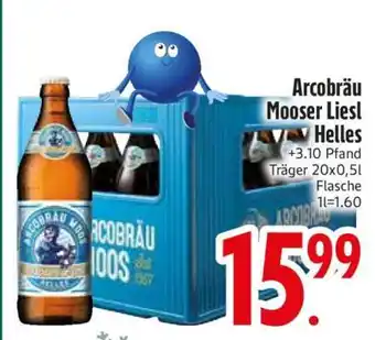 Edeka Arcobräu Mooser Liesl Helles Angebot