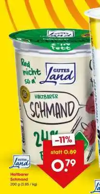 Netto Marken-Discount Haltbarer Schmand Angebot