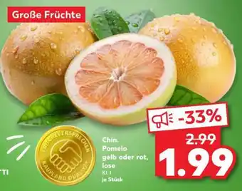 Kaufland Chin. Pomelo gelb oder rot, lose Angebot
